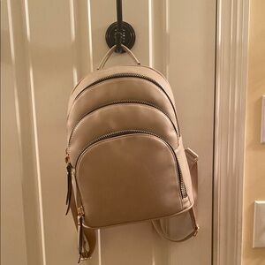 Elegant Cream Backpack